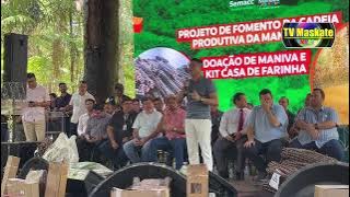 Manaus + Agro’ fomenta pela primeira vez o cultivo da maniva de mandioca para produtores rurais