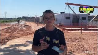 Prefeito assina ordem de serviço para construção de elementos artísticos do parque Amazonino Mendes