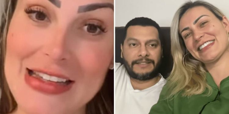 Andressa Urach, 35, fez uma série de confissões em sua rede social na noite de domingo (23). A modelo contou como conheceu o ex-marido Thiago