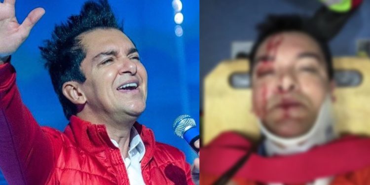 VÍDEO: Regis Danese sofre grave acidente e surge sangrando: “Orem por mim”