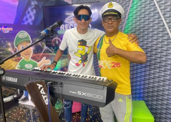 Rosivaldo Menestrel, no comando do Recreio na Amazônia, recebe Maurinho Show