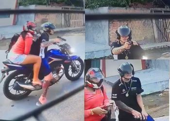 Movidos pelo ‘amor bandido’, casal do crime faz arrastão em Manaus; veja vídeo