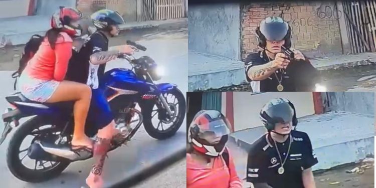 Movidos pelo ‘amor bandido’, casal do crime faz arrastão em Manaus; veja vídeo