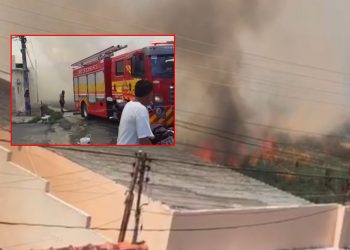 Moradores ficam desesperados com incêndio no bairro Santo Antônio; veja vídeos