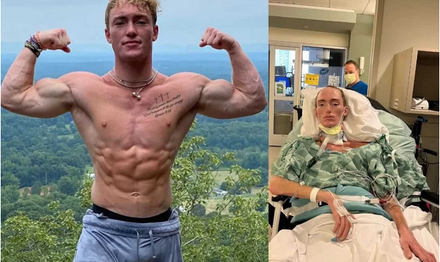 O instrutor de academia Lee Troutman, 22, de Atlanta, nos Estados Unidos, levava uma vida de treinos intensos até que. Instrutor de