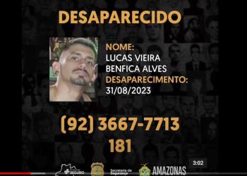 Polícia pede ajuda para encontrar 3 homens desaparecidos em Manaus