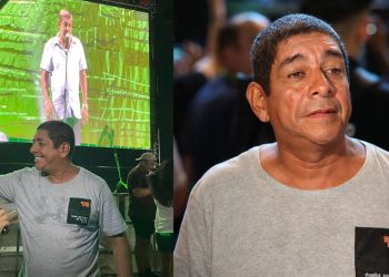 Sósia amazonense do Zeca Pagodinho viraliza no 'Sou Manaus 2023': "um pra beber e outro pra cantar"