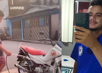 Motoboy cai em quebra-molas, bate a cabeça e morre no Gilberto Mestrinho