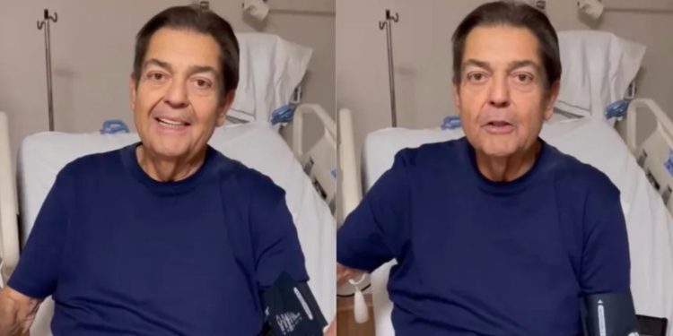 24 dias após transplante de coração, Faustão é internado às pressas