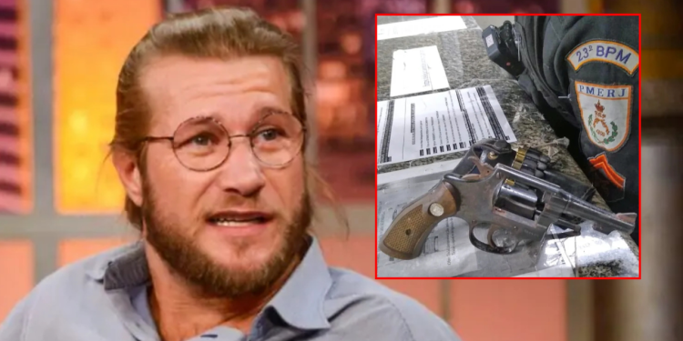 Ex-BBB Diego Alemão é preso com arma e munições no Rio de Janeiro