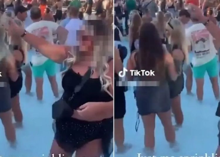 Mulher causa indignação após despejar as 'cinzas do irmão' em piscina