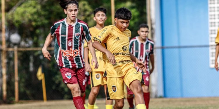 Amazonas FC vence o Guerreirinhos por 4 a 1 na estreia no Campeonato Amazonense sub-14