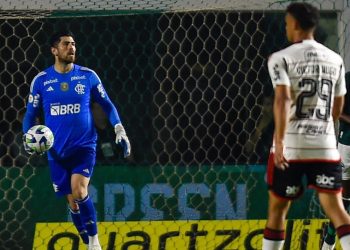 Flamengo e Goiás ficam no empate sem gols na Serrinha
