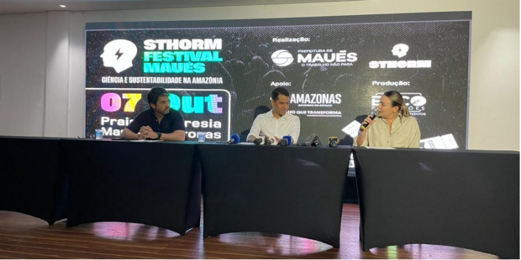 “Sthorm Festival Maués”: Lendas do Rock vão à Maués para evento de sustentabilidade e ciência