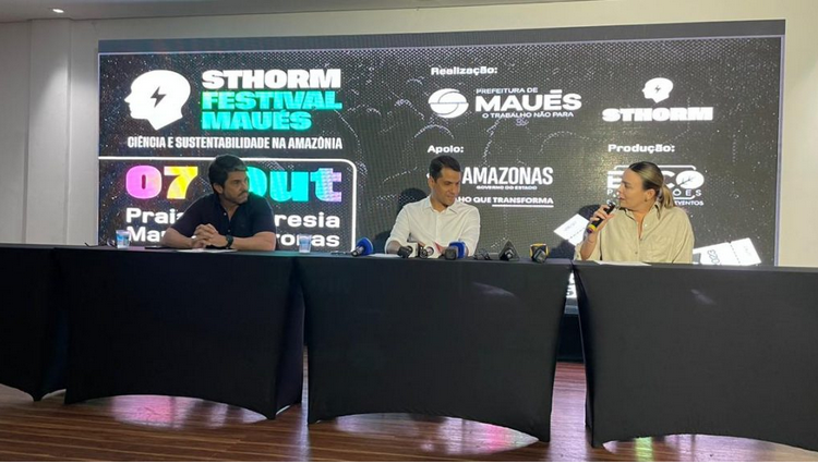 “Sthorm Festival Maués”: Lendas do Rock vão à Maués para evento de sustentabilidade e ciência