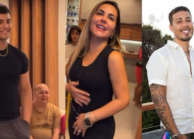 Dra. Deolane fica 'babando' por novinho manauara na Casa da Barra de Carlinhos Maia
