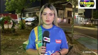 Idosa morre após caminhão atingir carro; vítima estava no banco de passageiro