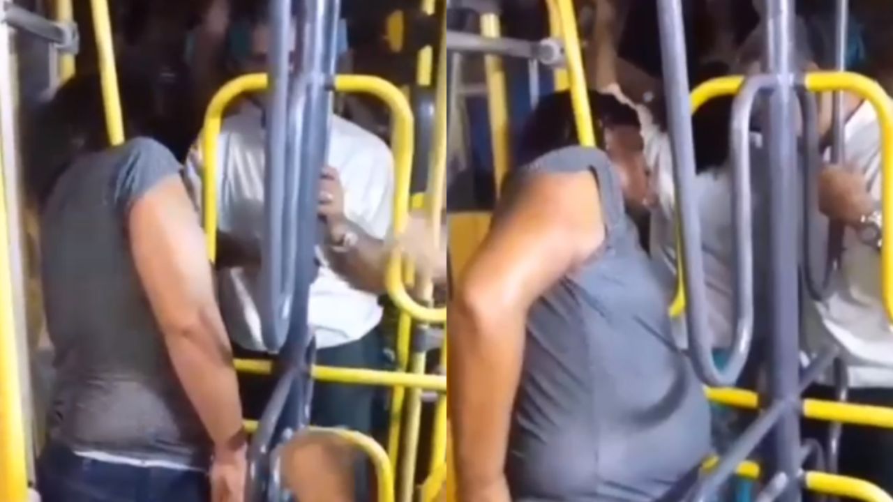 VÍdeo Mulher Fica Com Cabeça Presa Em Nova Catraca De ônibus Msktv
