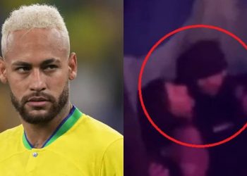 Com esposa grávida, Neymar é flagrado na balada com duas mulheres