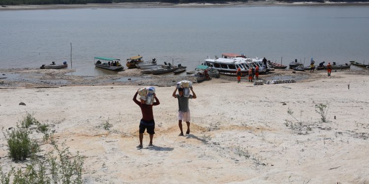 AM registra pior seca em mais de 100 anos e comunidades ribeirinhas serão afetadas