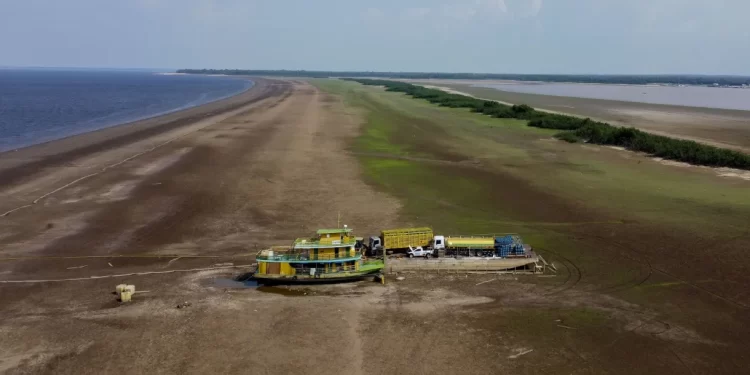 Em Manaus, Rio Negro volta a subir após seca histórica no Amazonas