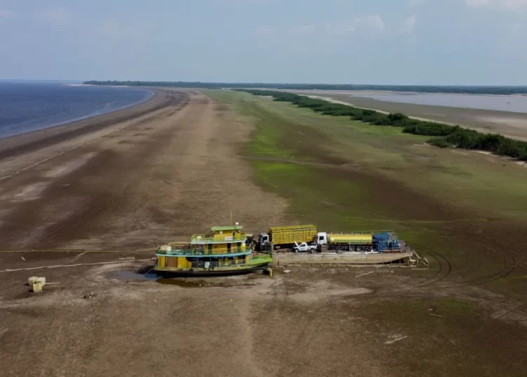 Em Manaus, Rio Negro volta a subir após seca histórica no Amazonas
