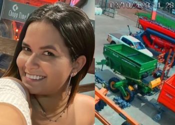 Carro capota e arremessa corpo de fisioterapeuta com pés e mãos amarradas; veja vídeo