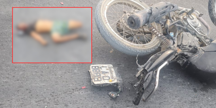 Trabalhador é arremessado em acidente de moto e morre na mesma hora em Itacoatiara