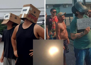 Manauaras fizeram vários memes que estão viralizando na internet, tentando assistir ao eclipse solar anular, que aconteceu. Manauaras fazem