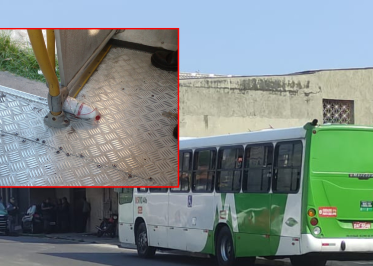 Vídeo: em Manaus, passageiros encontram suposta bomba em ônibus da linha 612