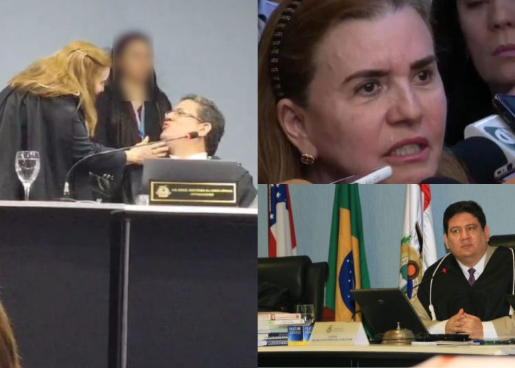 Veja o vídeo: “Safada, puta e vadia… Eu vou te foder”, Yara Lins acusa Ari Moutinho de ameaça e assédio dentro do TCE
