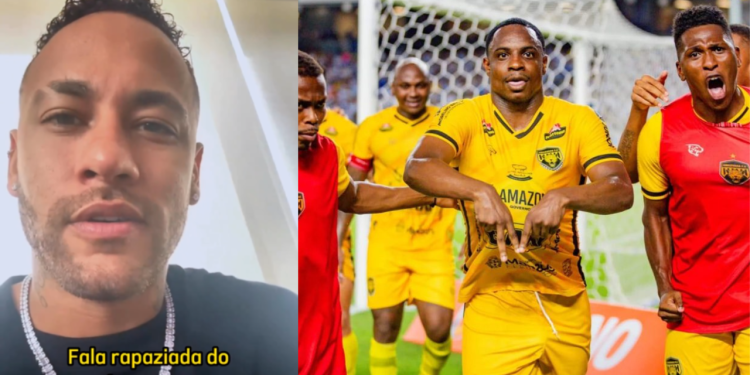 Vídeo: Neymar manda recado para Amazonas FC e diz que está torcendo pelo Onça Pintada