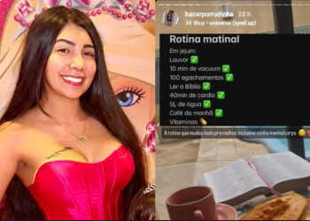 ​​Jejum, louvor e ler a Bíblia: Isabelly Aurora mostra nova rotina fora da ‘prisão’