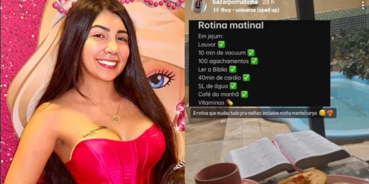 ​​Jejum, louvor e ler a Bíblia: Isabelly Aurora mostra nova rotina fora da ‘prisão’