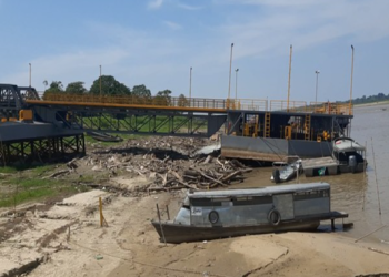 Seca pode interferir no carregamento de Diesel e afetar fornecimento de energia no Amazonas