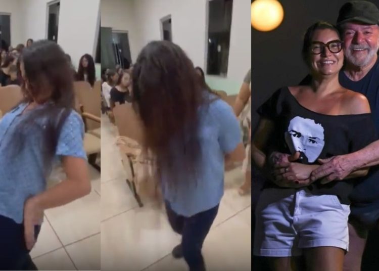 Pastor faz suposto exorcismo em fiel e diz que demônio controla Lula e Janja