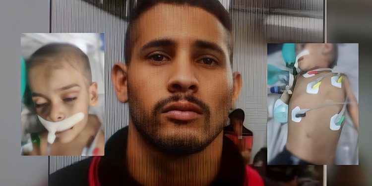 Depois de 6 dias na UTI, criança torturada e espancada pelo próprio tio morre em Manaus; cenas fortes