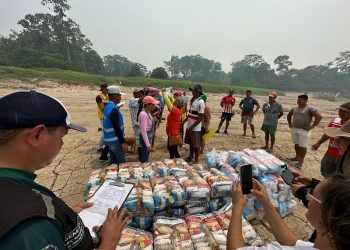 Mais de meio milhão de pessoas são afetados pela severa estiagem no Amazonas