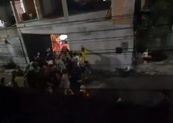 Pistoleiros executam homem e deixam mulher ferida no bairro Nova Esperança