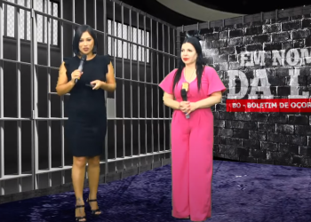 Delegada Débora Mafra no programa Em Nome da Lei