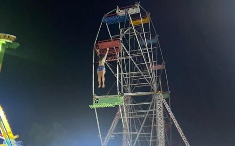 Adolescente que caiu de roda gigante continua internada e faz fisioterapia em Manaus