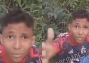 "Mata eu não", implora adolescente para não ser executado por facção