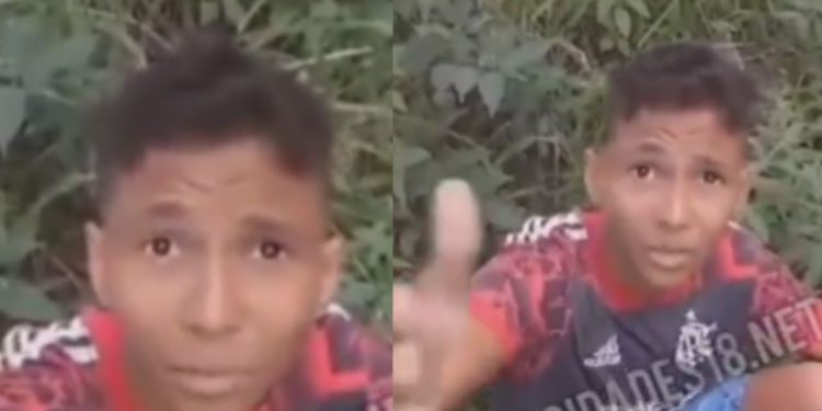 "Mata eu não", implora adolescente para não ser executado por facção