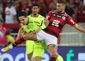 Flamengo vence o Palmeiras e se coloca na briga pelo título