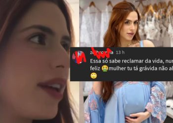 Huma reclama que motoboy não quis deixar comida na porta e web reage: "Tá grávida e não aleijada"