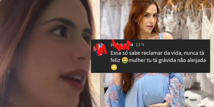 Huma reclama que motoboy não quis deixar comida na porta e web reage: "Tá grávida e não aleijada"