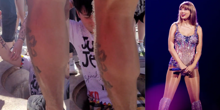 Fã da Taylor Swift entra no show da cantora pelo bueiro; veja vídeo