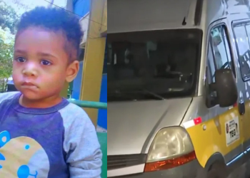 Criança de 2 anos morre ao ser esquecida dentro de van escolar