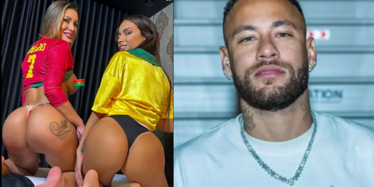Andressa Urach grava vídeo de sexo com ex-amante de Neymar   e alfineta: “Mais pegada”
