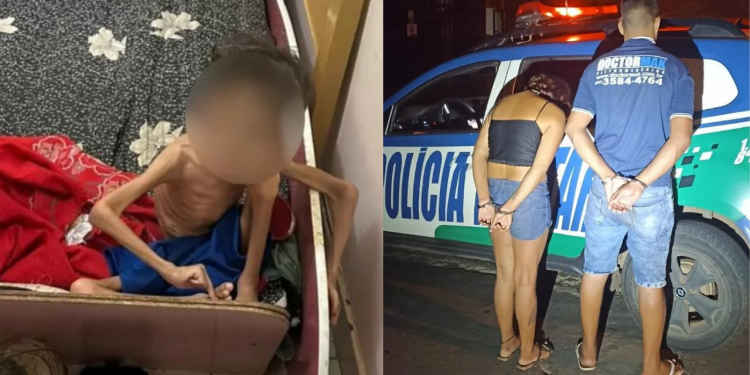 Um casal foi preso bebendo em um bar enquanto os filhos de 7 anos e 2 meses estavam sozinhos em casa. O menino; Pais são